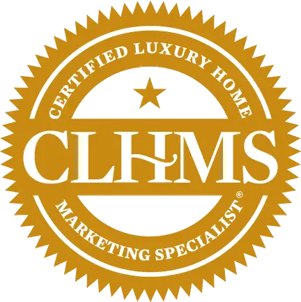 A seal that says certified luxury home marketing specialist