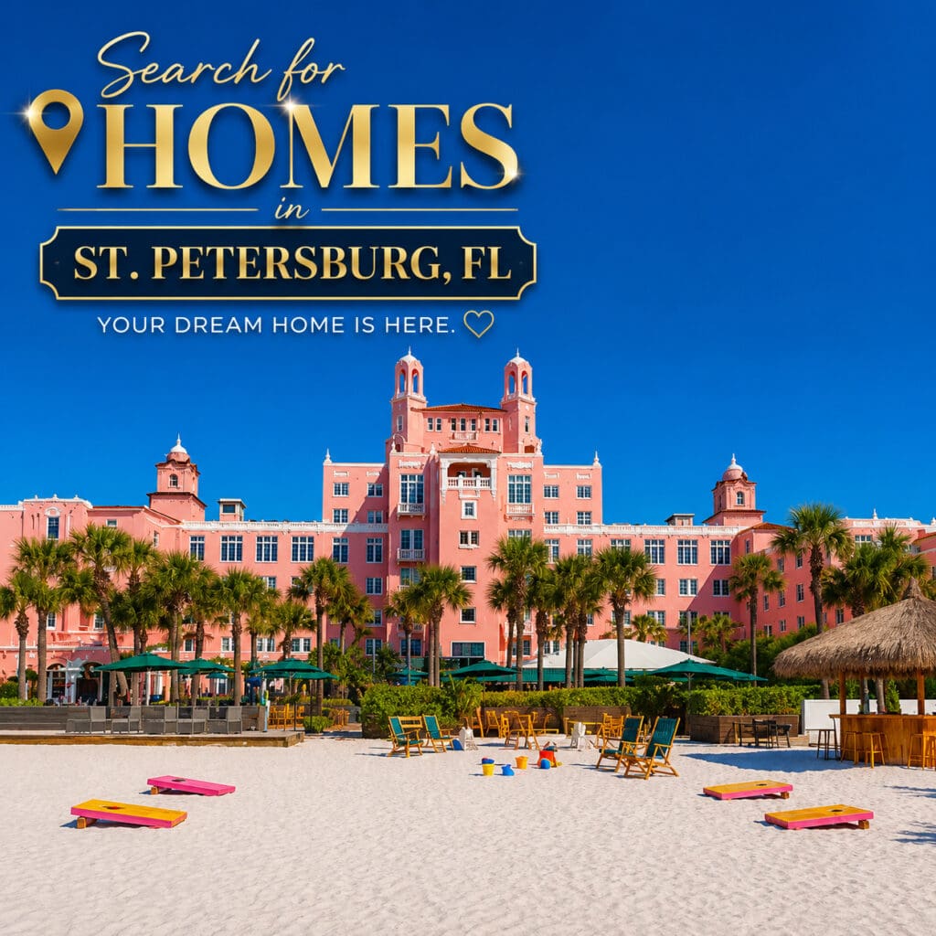 Iconic Don CeSar Hotel on St. Pete Beach in St. Petersburg Florida - Search for Homes in St. Petersburg FL - Elena Esquen Relocation Specialist